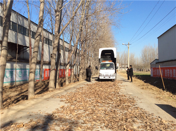 真空吸尘清扫车吸树叶